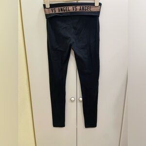 VS PINK Fold Over Skinny Leggings